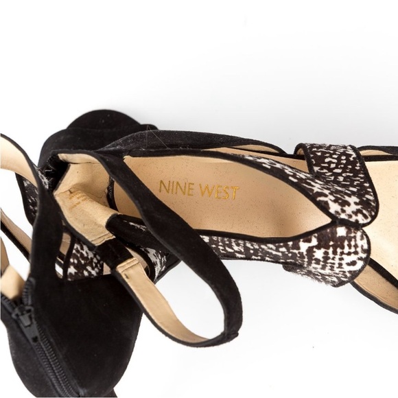 Nine West suede heels - sz 10 - Picture 3 of 7
